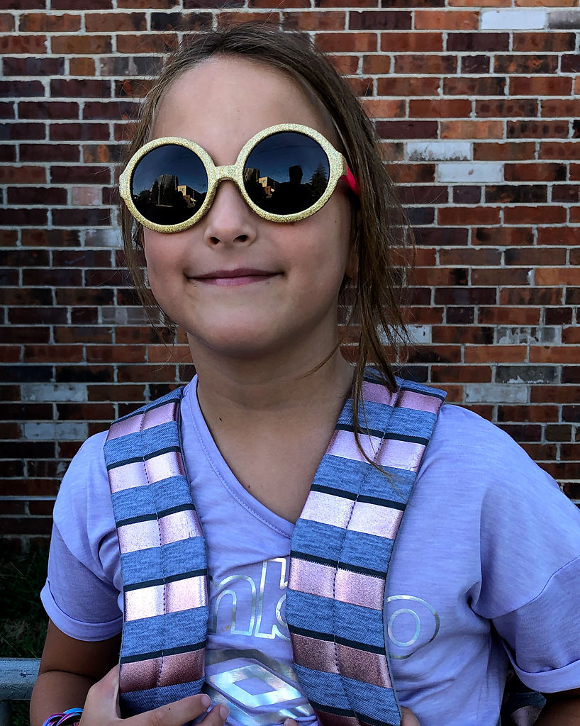 Shenni Byrne, 8, Grant Elementary School, third grade